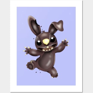 Chocolate bunny stitch fan art Posters and Art